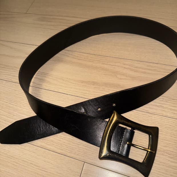 돌체앤가바나 아카이브 레더 벨트