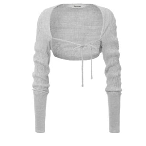 택ㅇ) 쓰리타임즈 릿볼레로 그레이