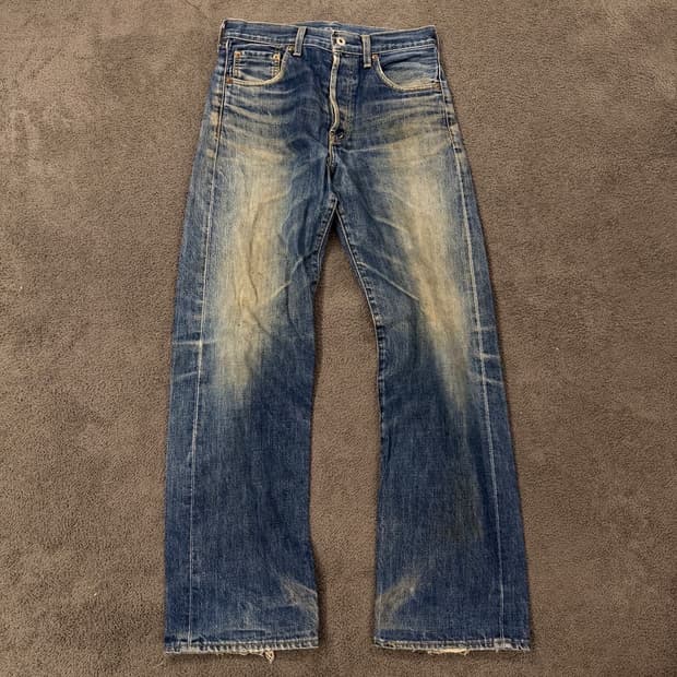 [정품/30X36] 리바이스 501 Lot702 레드라인 셀비지 데님팬츠