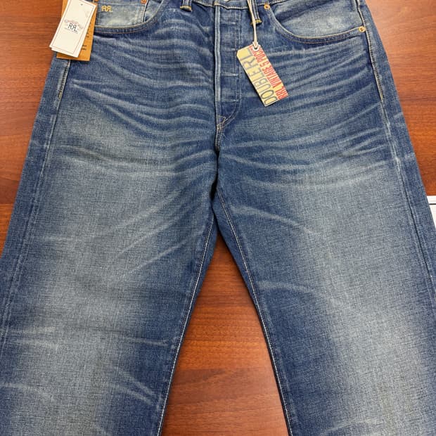 더블알엘 빈티지 파이브 포켓 그랜드폴스진 34X32 새상품