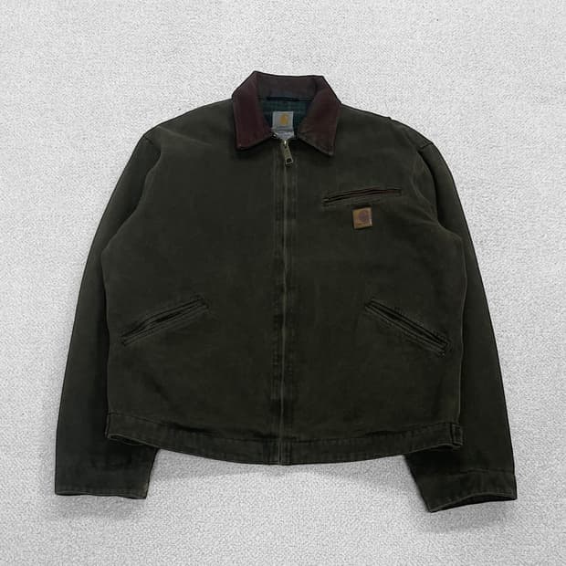 칼하트 Carhartt j97 디트로이트 자켓 모스그린