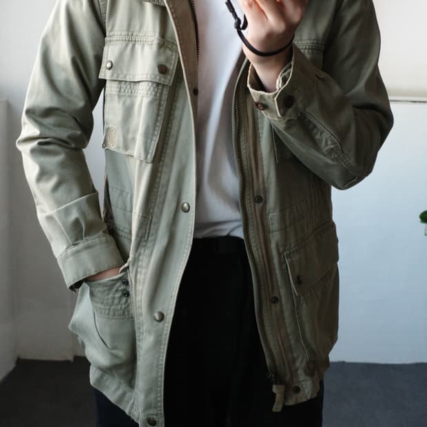 폴로 밀리터리 필드 자켓