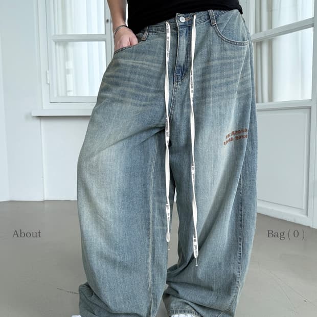 미스테리어스호텔 바지 