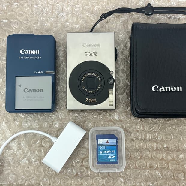 캐논 익서스70 (=익시10) ixus70 ixy10 디카