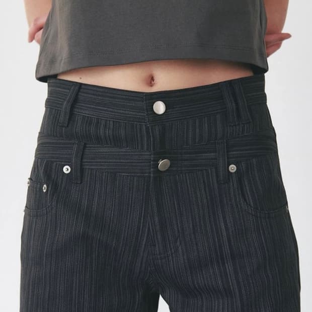 (1) 오데스 더블 웨이스트 팬츠