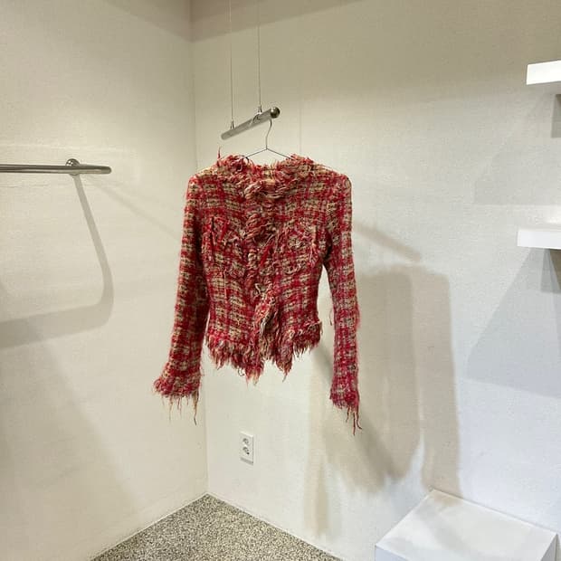 꼼데가르송 트위드 자켓