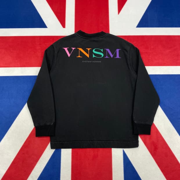 시스템 옴므x비너스맨션 오버핏 맨투맨 95