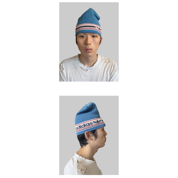 80s Adidas Ski Beanie(Germany made)