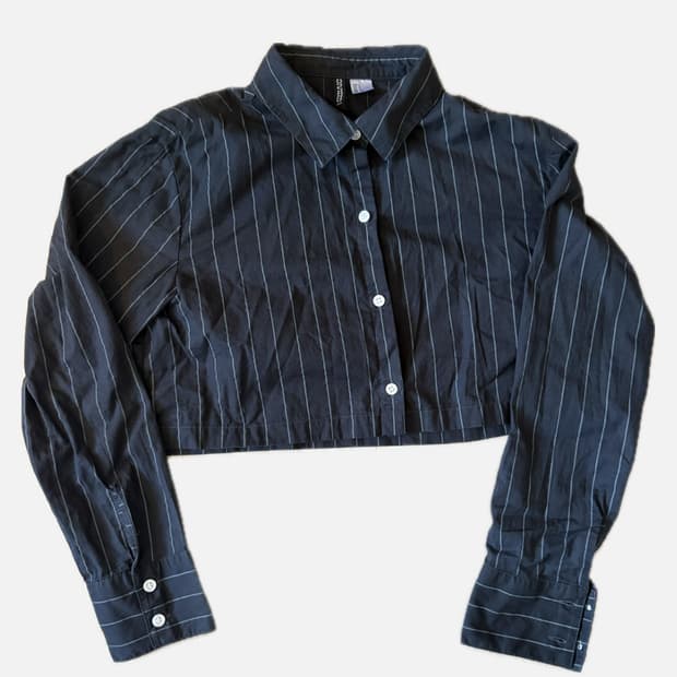 스트라이프 체크셔츠