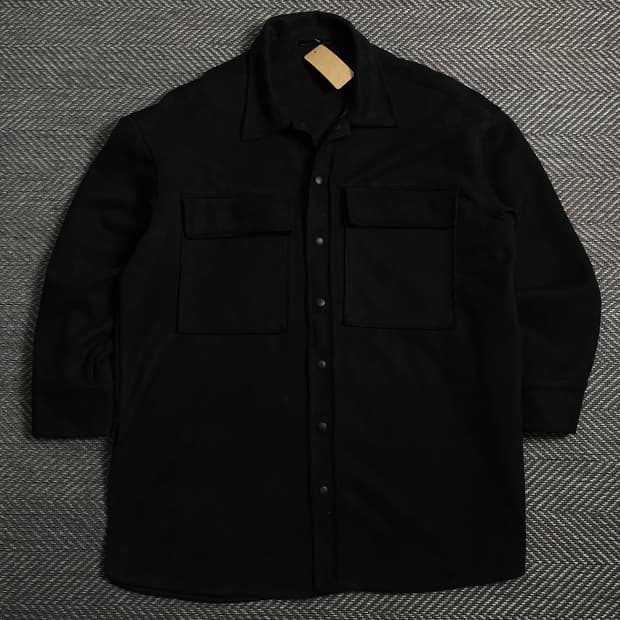 메타퍼 빈티지 미니멀 포켓 스웨이드 자켓o 4360