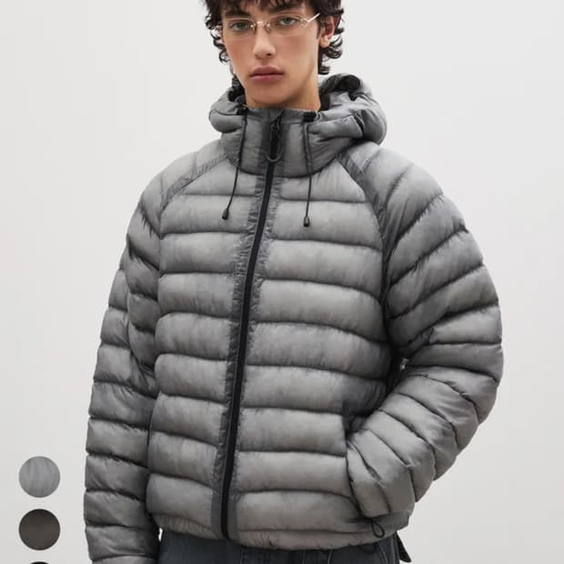 수아레 경량패딩 L