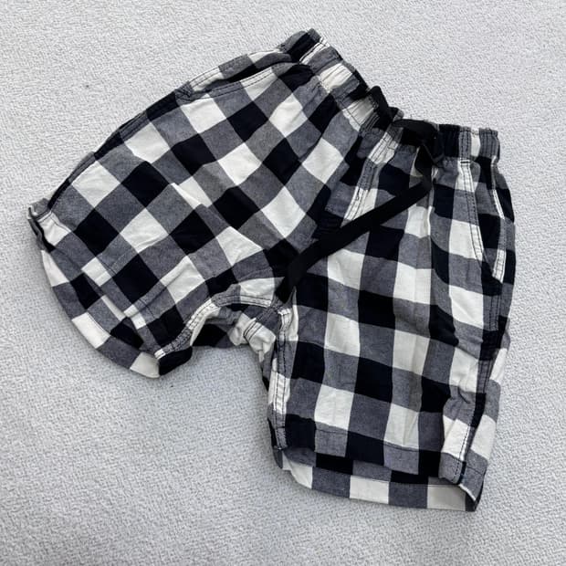 M 스몰버드 체크패턴 반바지 0423E