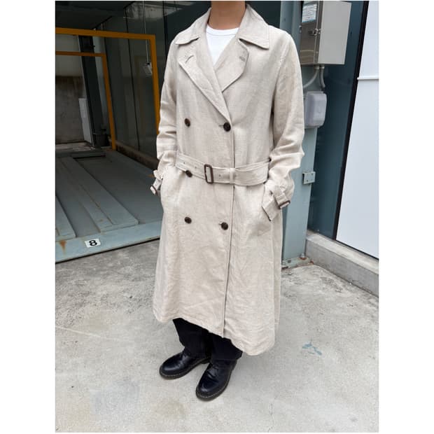 마가렛 호웰 린넨 트렌치 코트