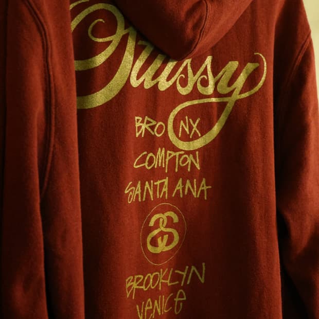 [Stussy] - World Tour Zip-up Hood