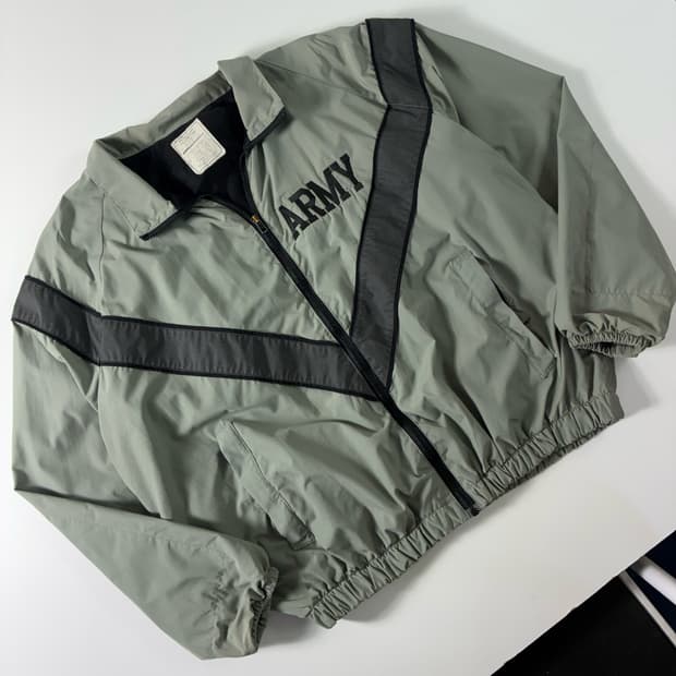 Army  90,s IPFU 미군 아미 바람막이 자켓 