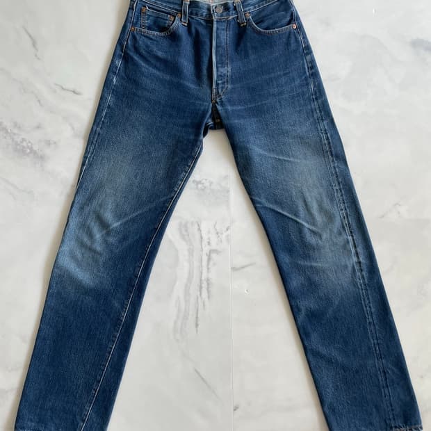 00s USA 빈티지 리바이스 LVC 501XX 셀비지 발렌시아팩토리