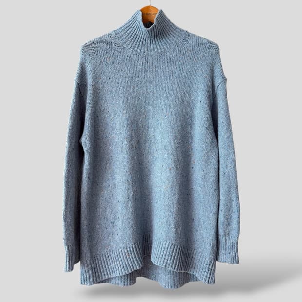 (여성L)유니클로C 소프트 니트 하이넥 스웨터