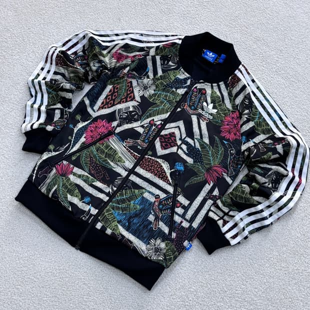 85 아디다스 트로피컬 트랙 재킷 0323E