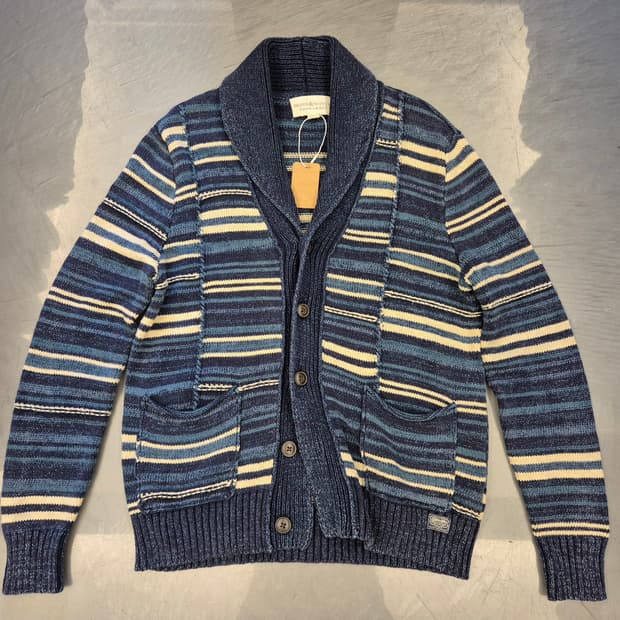 데님앤서플라이 숄카라 가디건