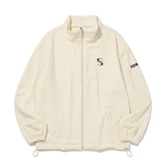 소라노 아이보리 후리스(남여공용)