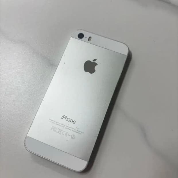 아이폰 5s 실버