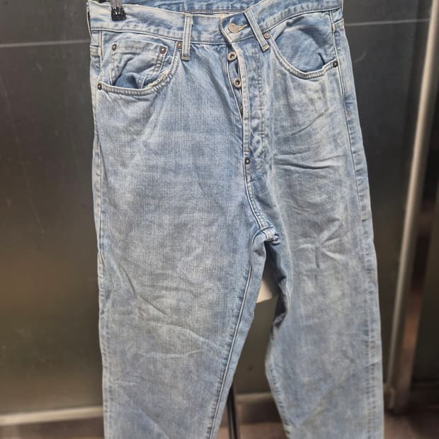 빈티지 스타일 데님 청바지