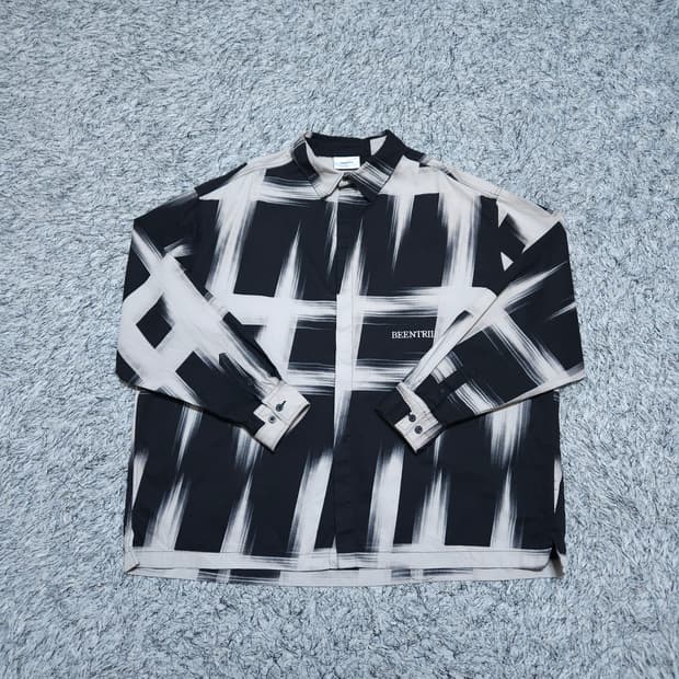 빈트릴Beentrill) XL 남자 오버핏 셔츠남방 / 왕눈이샵