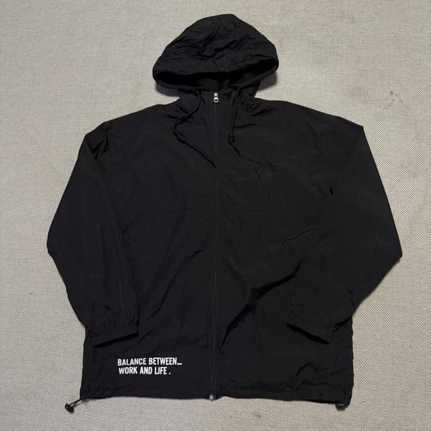 라이프워크 나일론 바람막이 자켓