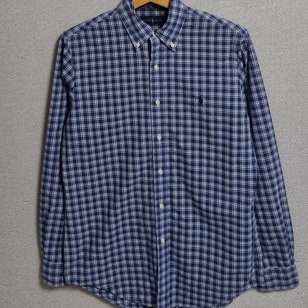 오버핏 S ) 폴로랄프로렌 체크 셔츠 남방