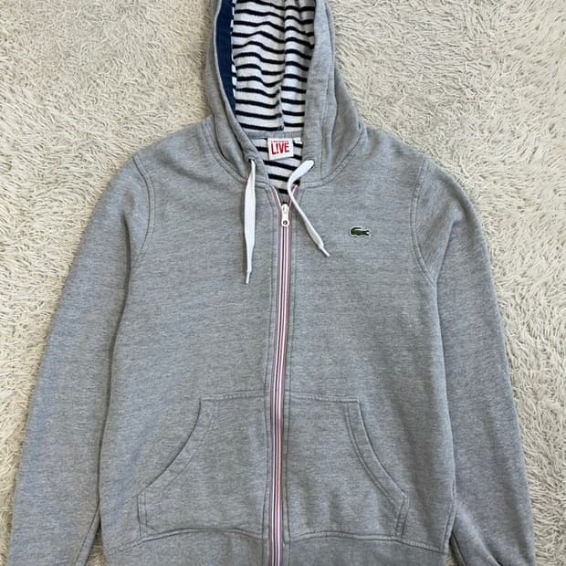 라코스테 후드 집업/#403
