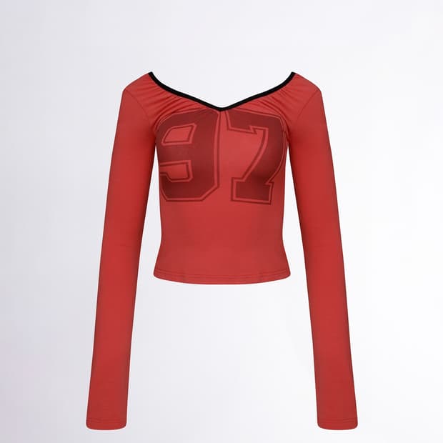 스컬프터 Scoop Back Strap Top Tomato 스쿱백스트랩