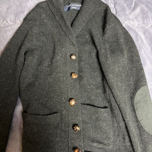 Comme des  Garcons Homme 꼼데가르송 옴므 가디건 M