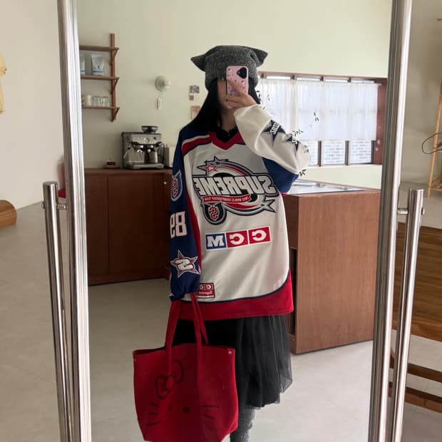 슈프림 하키 져지