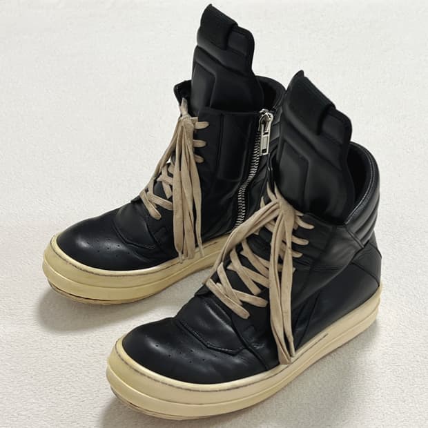 릭오웬스 16FW 지오바스켓 모노크롬 LPO 검검흰