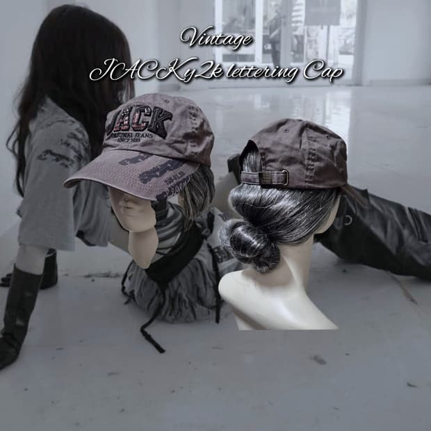 Vintage JACK y2k lettering Cap