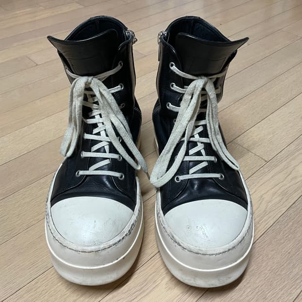 [45] 릭오웬스 메가범퍼 라몬즈 레더