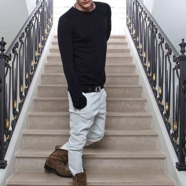 발망 12FW 스웨이드 레더 바이커 부츠 레인저 워커 부츠 41