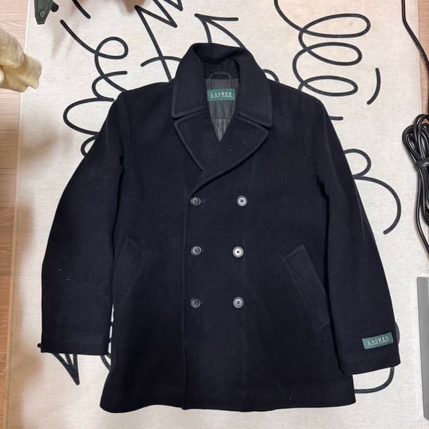[40] 로렌 랄프로렌 울 블랜드 피코트