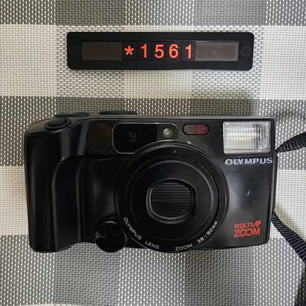 올림푸스 IZM 200 데이터백 필름카메라