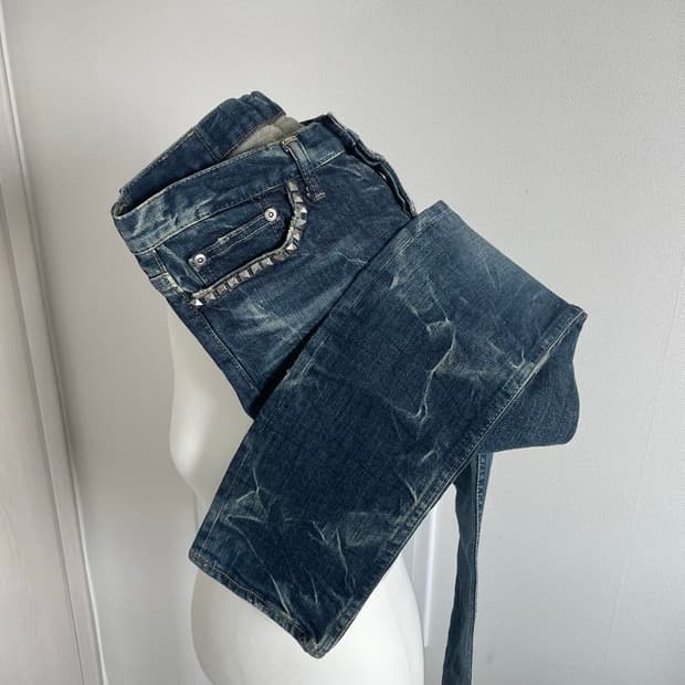 Hysteric Glamour Lightning Wash Jeans S