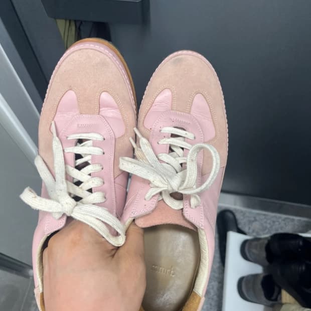 mmrb 핑크 독일군 스니커즈