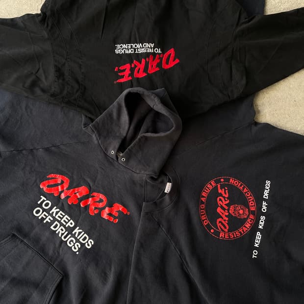 90s D.A.R.E 50/50 Sweatshirt(USA Made)