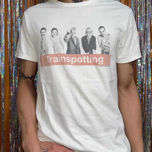 Vintage Trainspotting Movie Promo Tshirt