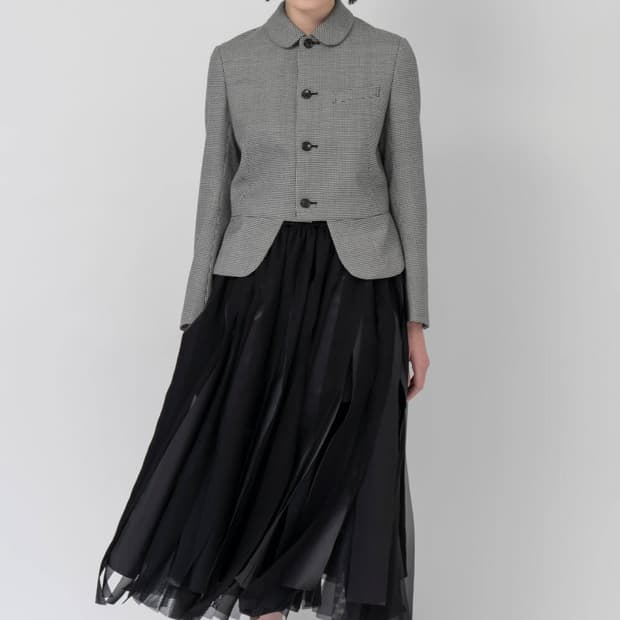 꼼데가르송 튤 레이어드스커트 2022aw