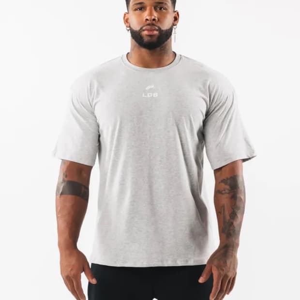 택포) Alphalete 브러쉬드 크레스트 티셔츠