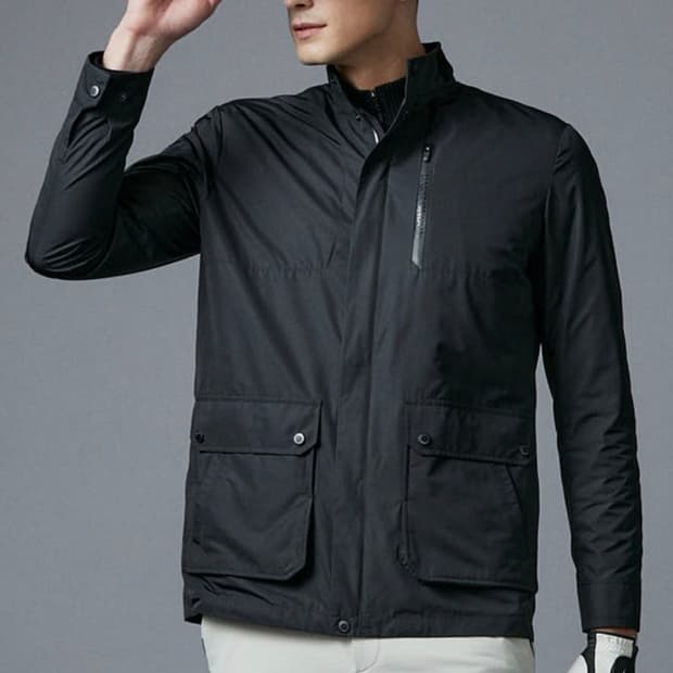 [100]닥스 골프 탈착 내피 중기장 자켓