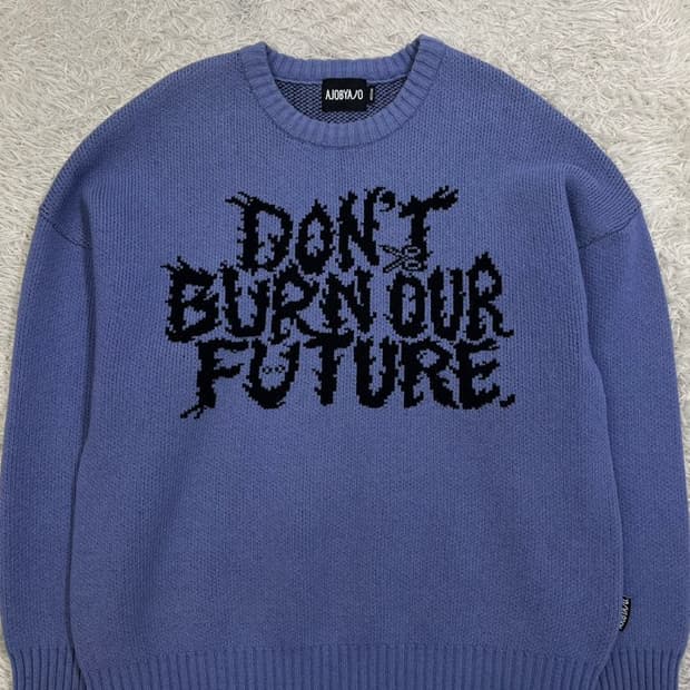 아조바이아조 니트/#2896