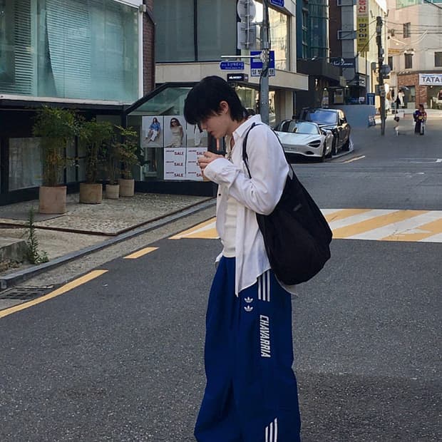 아디다스 윌리 차바리아 트랙 팬츠 S