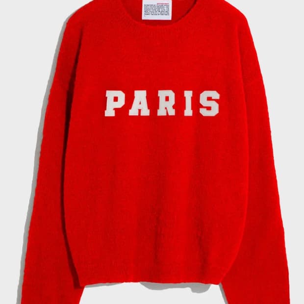 벌스데이수트 빨강 니트