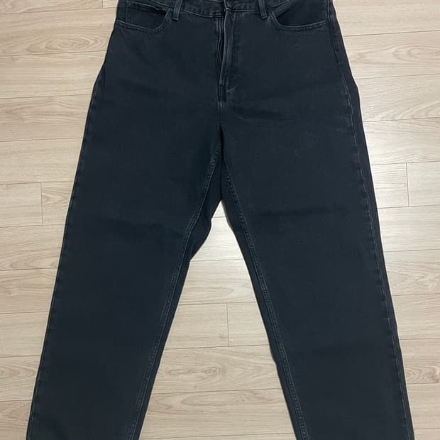 [33] 유니클로 와이드 스트레이트 진